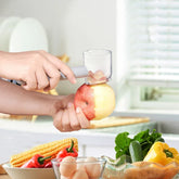 2-in-1 Peeler with Storage Container Bottle Opener